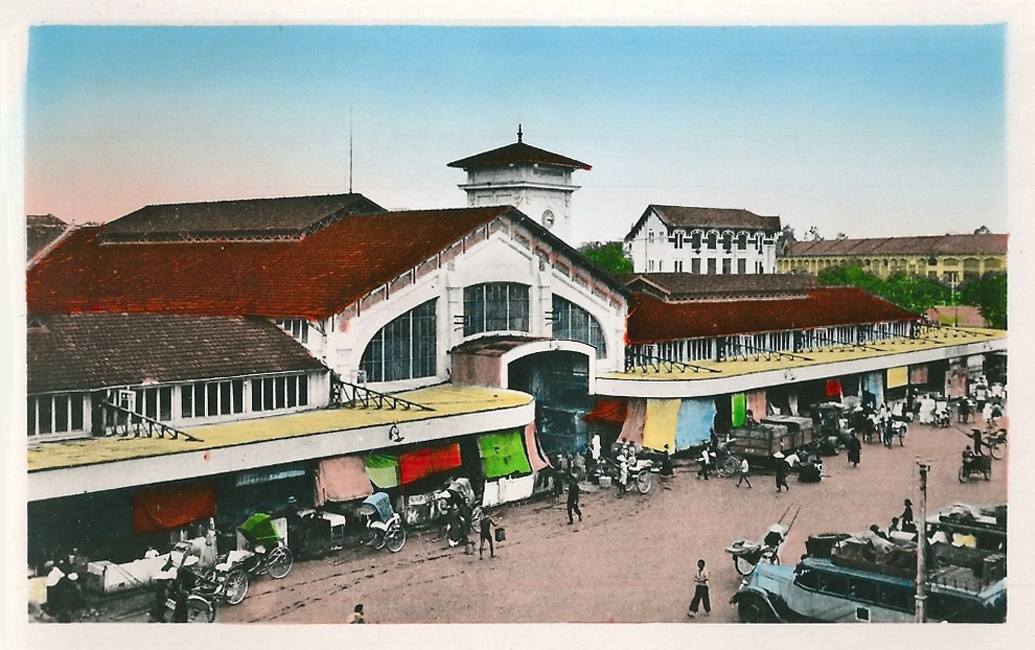 Chợ Bến Thành 1950
