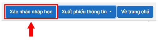 Hình ảnh nút Xác nhận nhập học